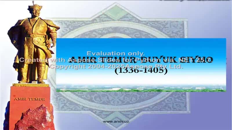 Amir Temur-buyuk siymo
