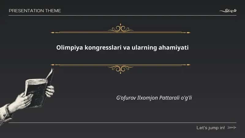 Olimpiya kongresslari va ularning ahamiyati