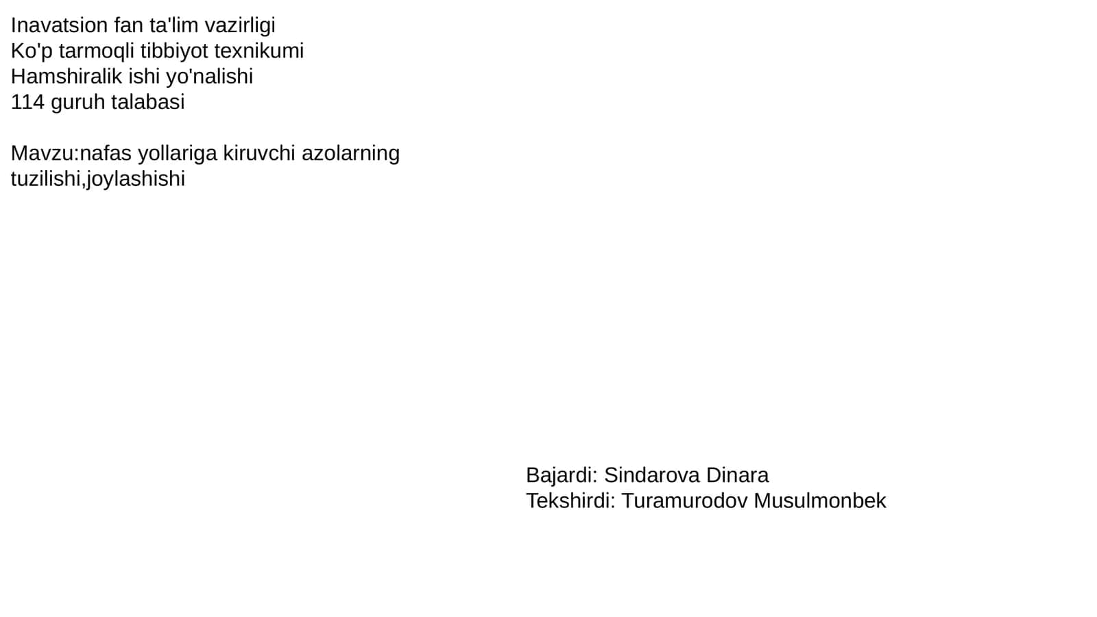 Tibbiyot texnikumi