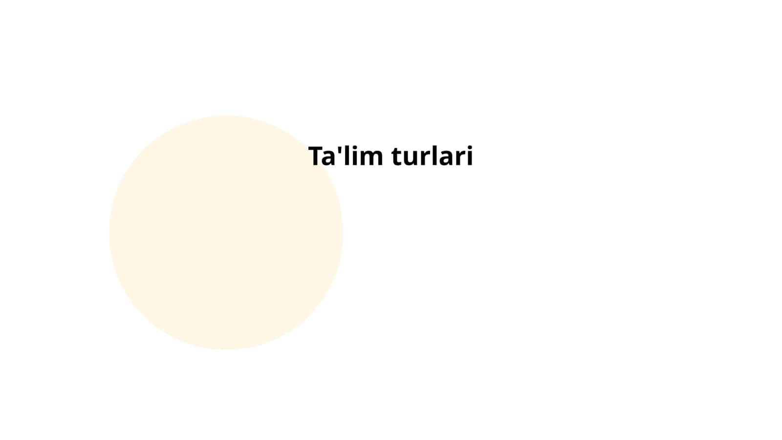 Maktabgacha ta'lim