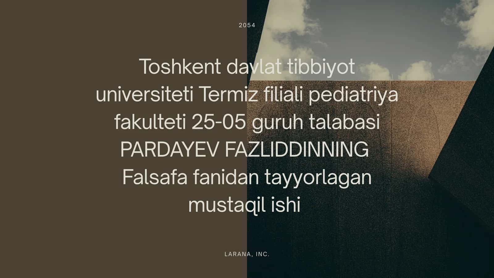 Alvin Tofflerning "Uchinchi To'lqin" konsepsiyasi