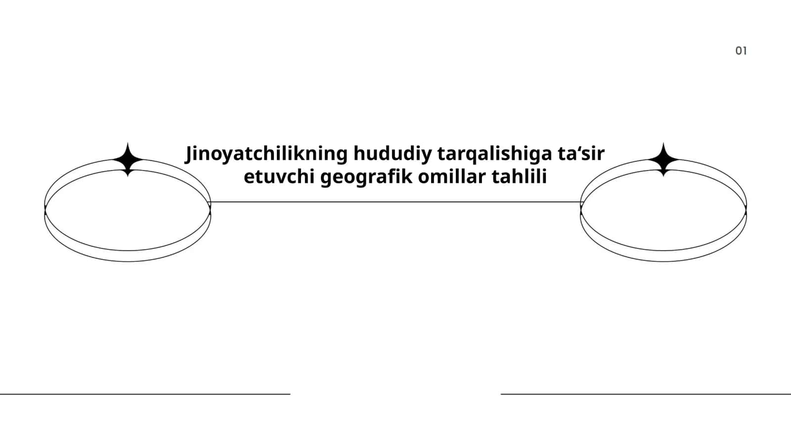 Jinoyatchilikning hududiy tarqalishiga ta‘sir etuvchi geografik omillar tahlili