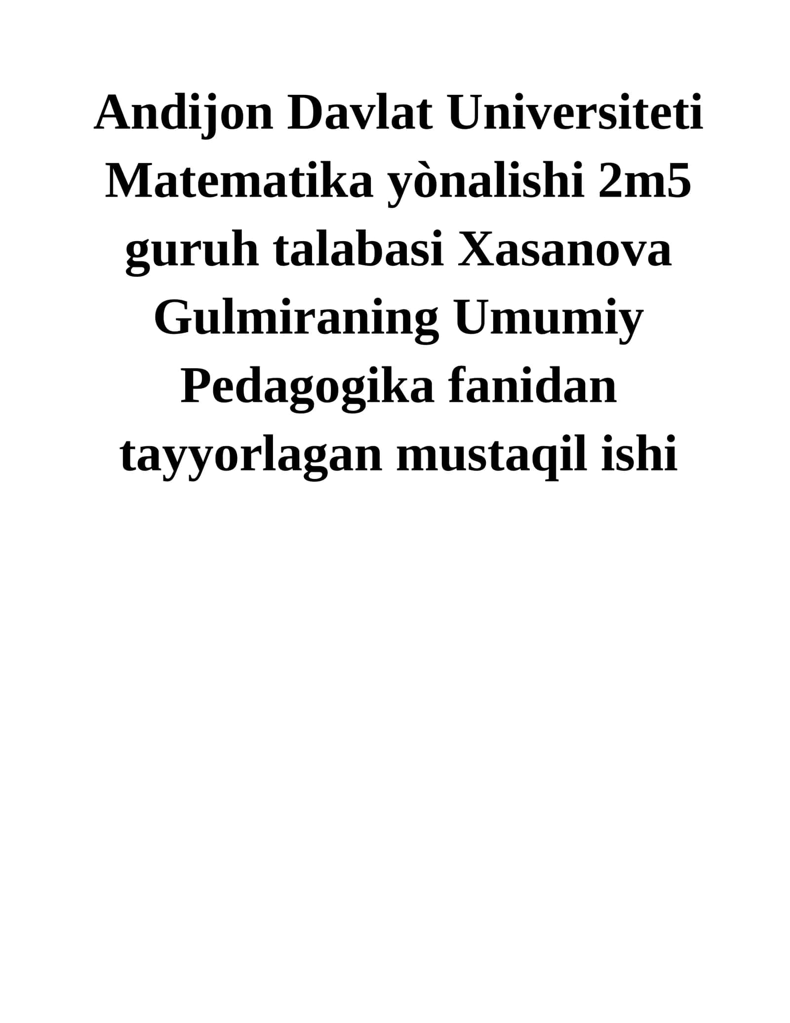 Sharq Uyg‘onish Davrida Ta’lim va Tarbiya