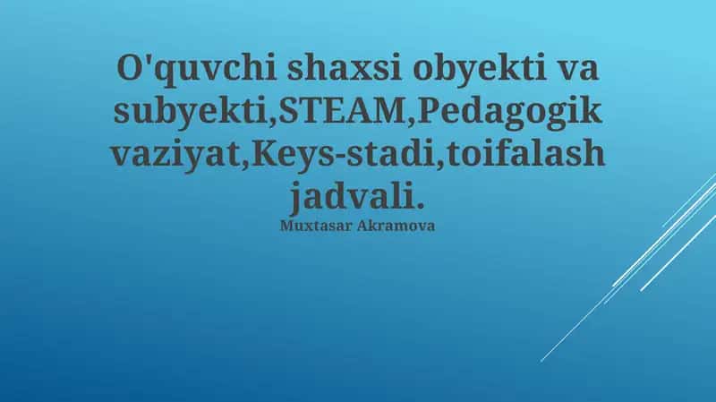 STEAM Ta'limi