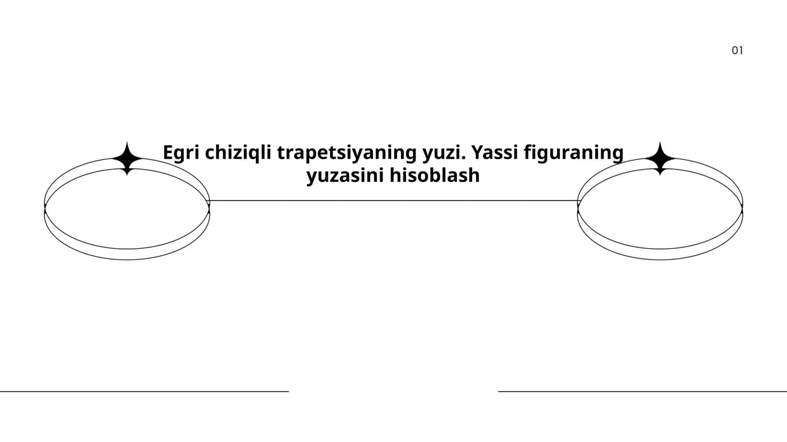 Egri chiziqli trapetsiyaning yuzi. Yassi figuraning yuzasini hisoblash