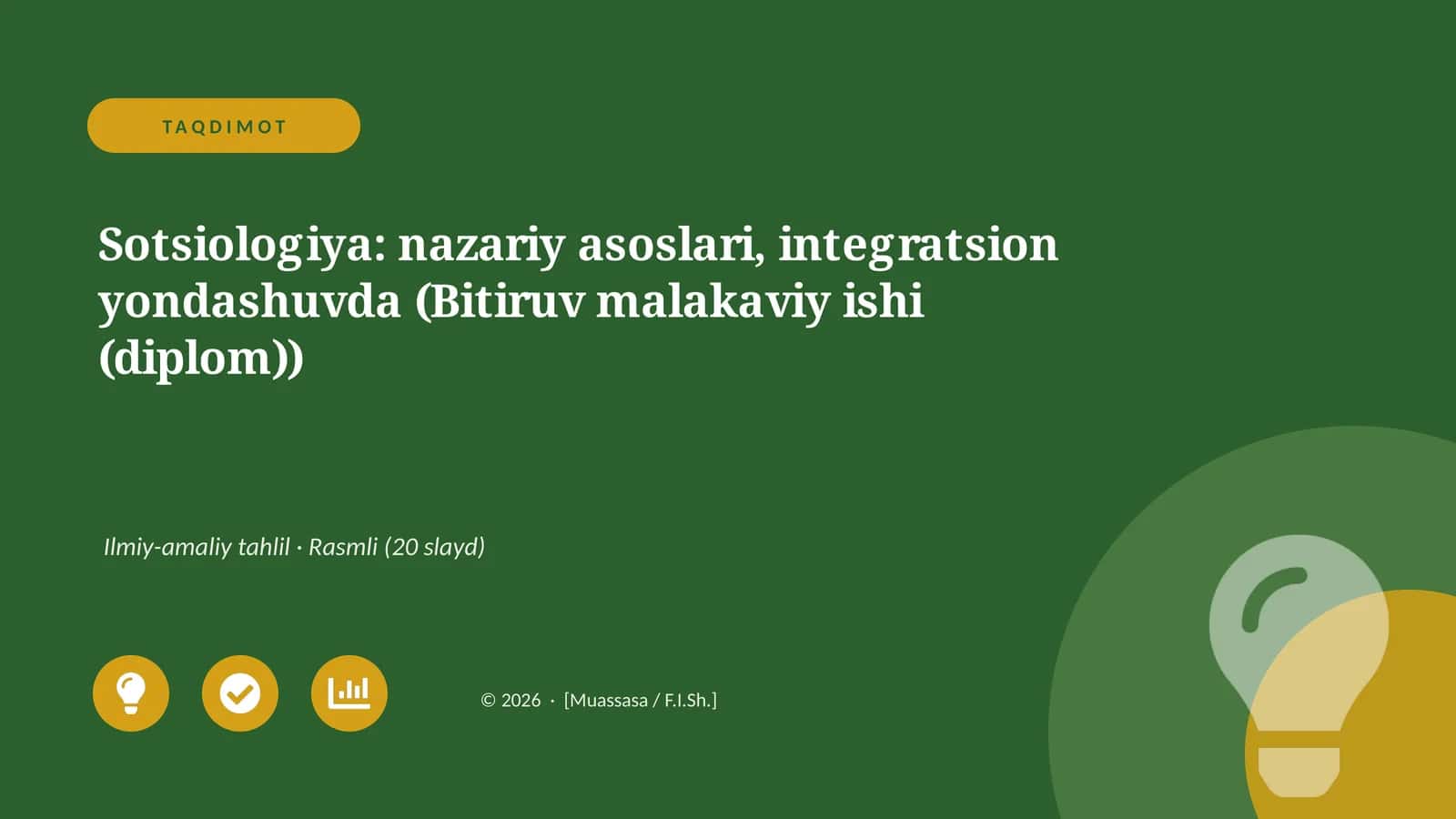 Ilmiy-amaliy tahlil · Rasmli (20 slayd)
