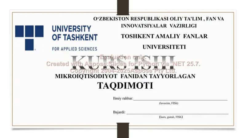 Barqarorlashtirish siyosati va uni O'zbekistonda amalga oshirish