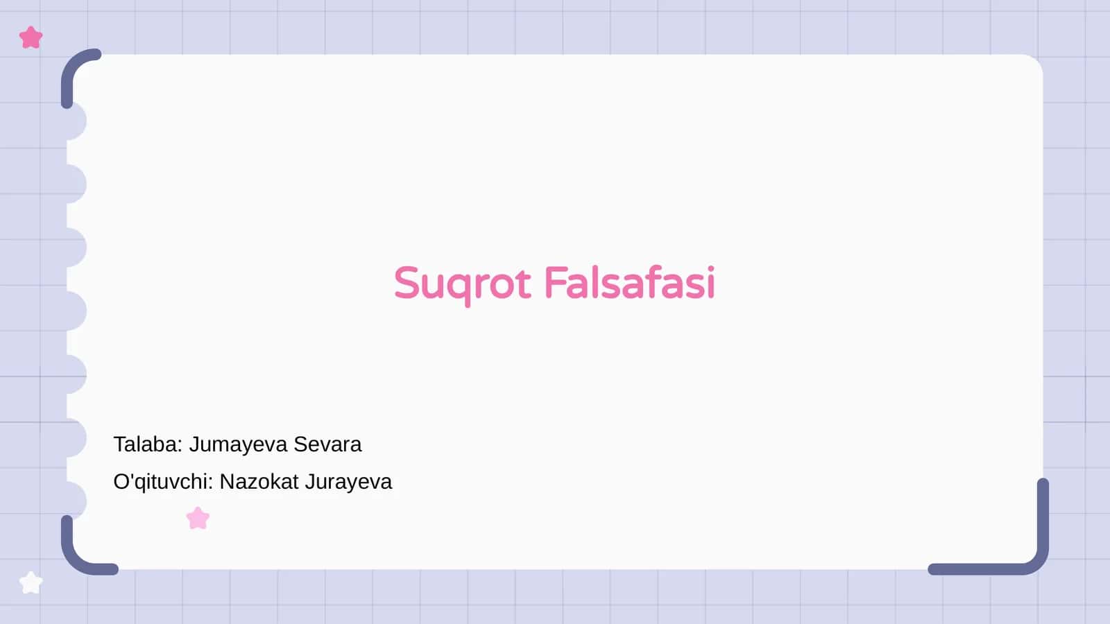 Suqrot Falsafasi