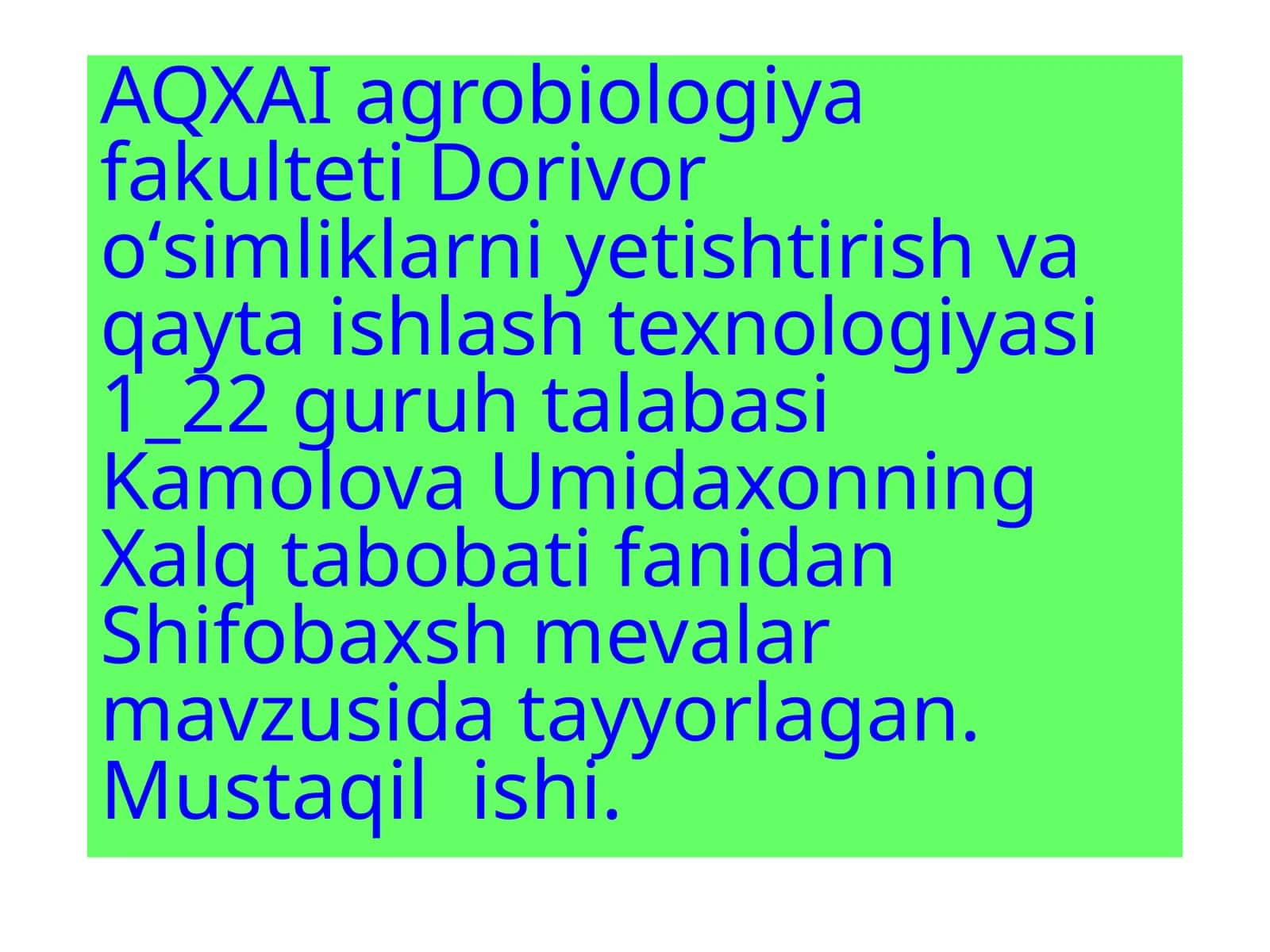 Shifobaxsh mevalar