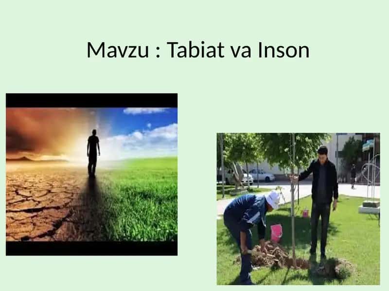 Tabiat va Inson