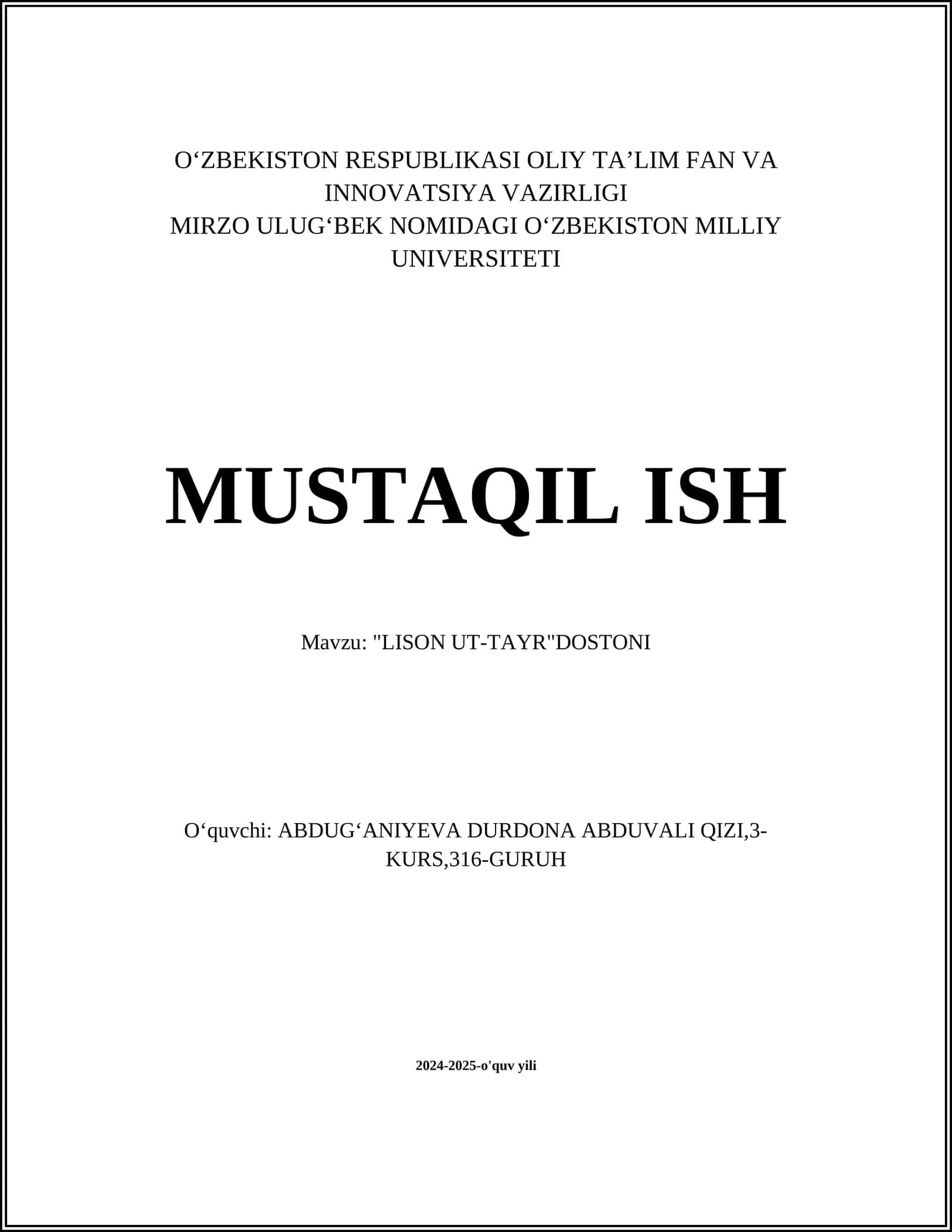 LISON UT-TAYR