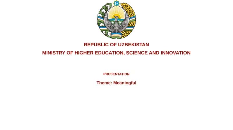 PRESENTATION