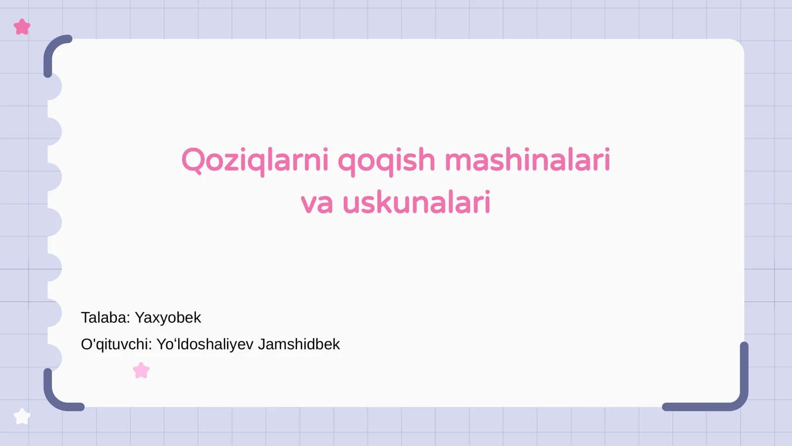 Qoziqlarni qoqish mashinalari va uskunalari