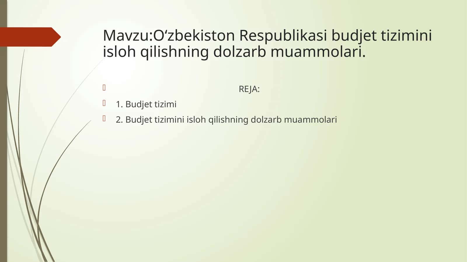 Budjettizimi
