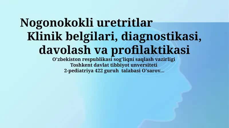 Nogonokokli uretritlar