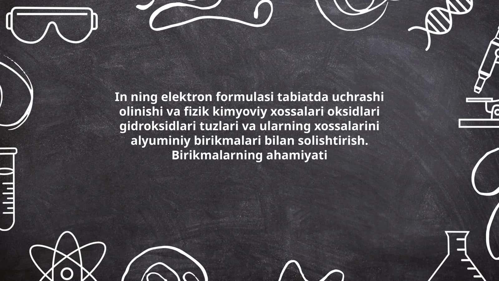 Elektron formulasi va birikmalari