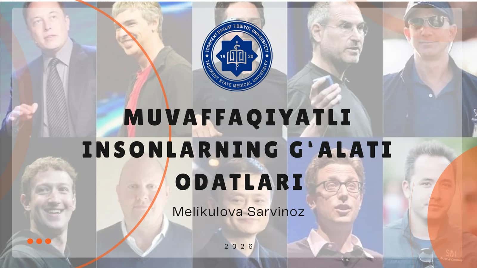 MUVAFFAQIYATLI INSONLARNING G‘ALATI ODATLARI