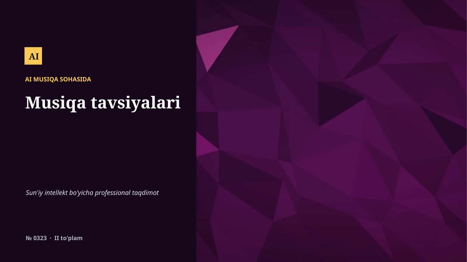 AI MUSIQA SOHASIDA