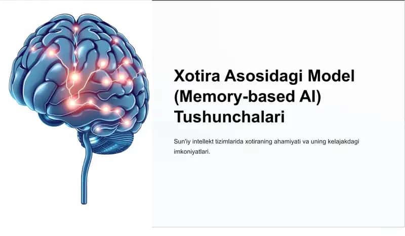 Xotira Asosidagi Model (Memory-based AI)