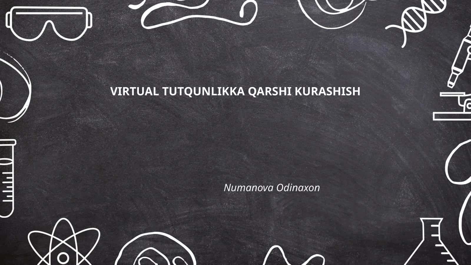 Virtual Tahdidlarga Qarshi Kurash Usullari