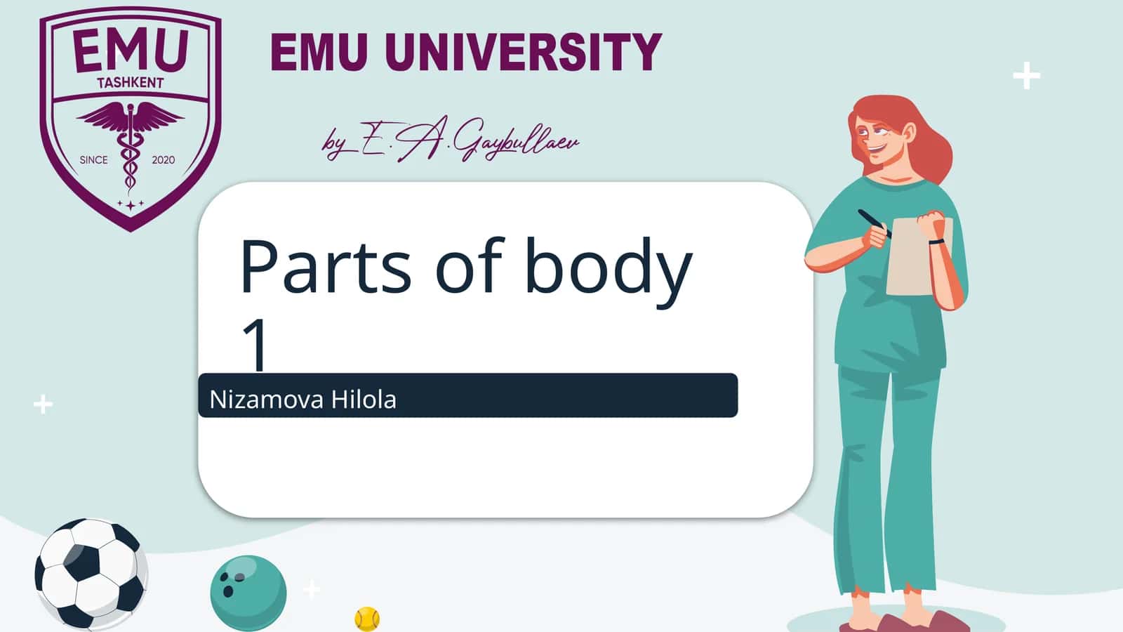 Parts of body