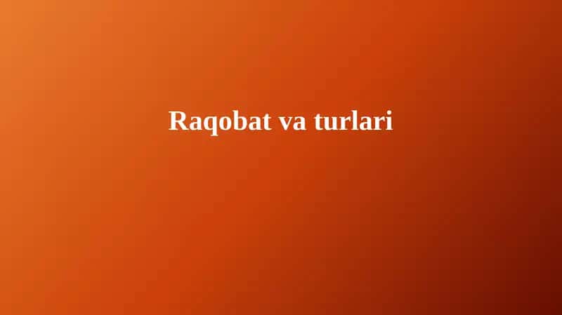 Raqobatvaturlari
