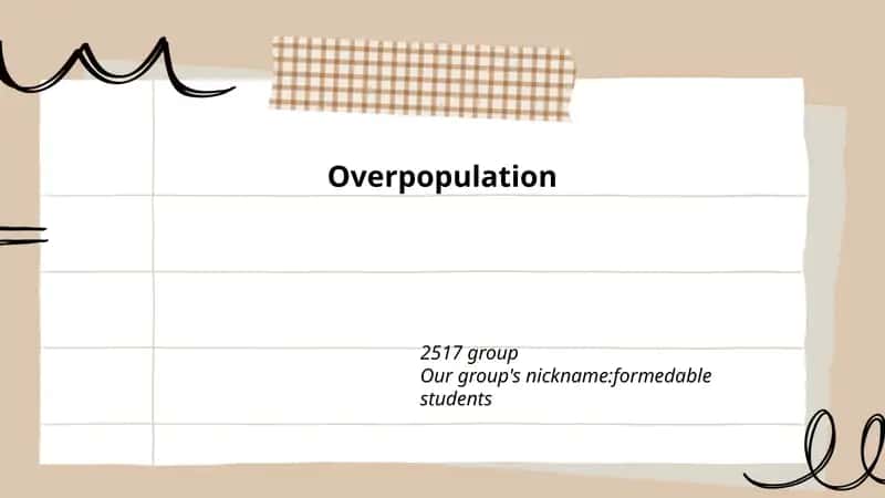 Overpopulation