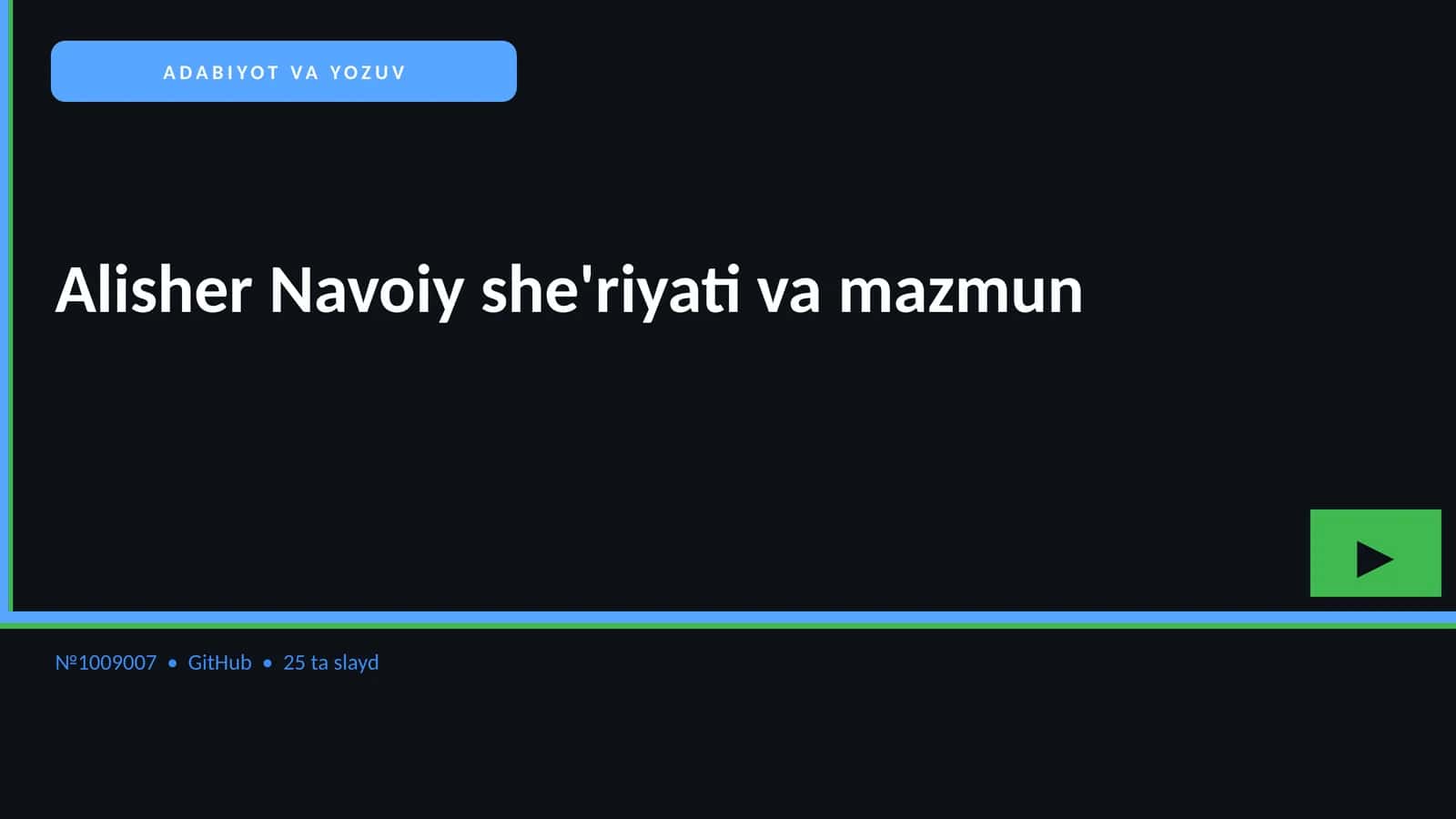 Alisher Navoiy she'riyati va mazmun