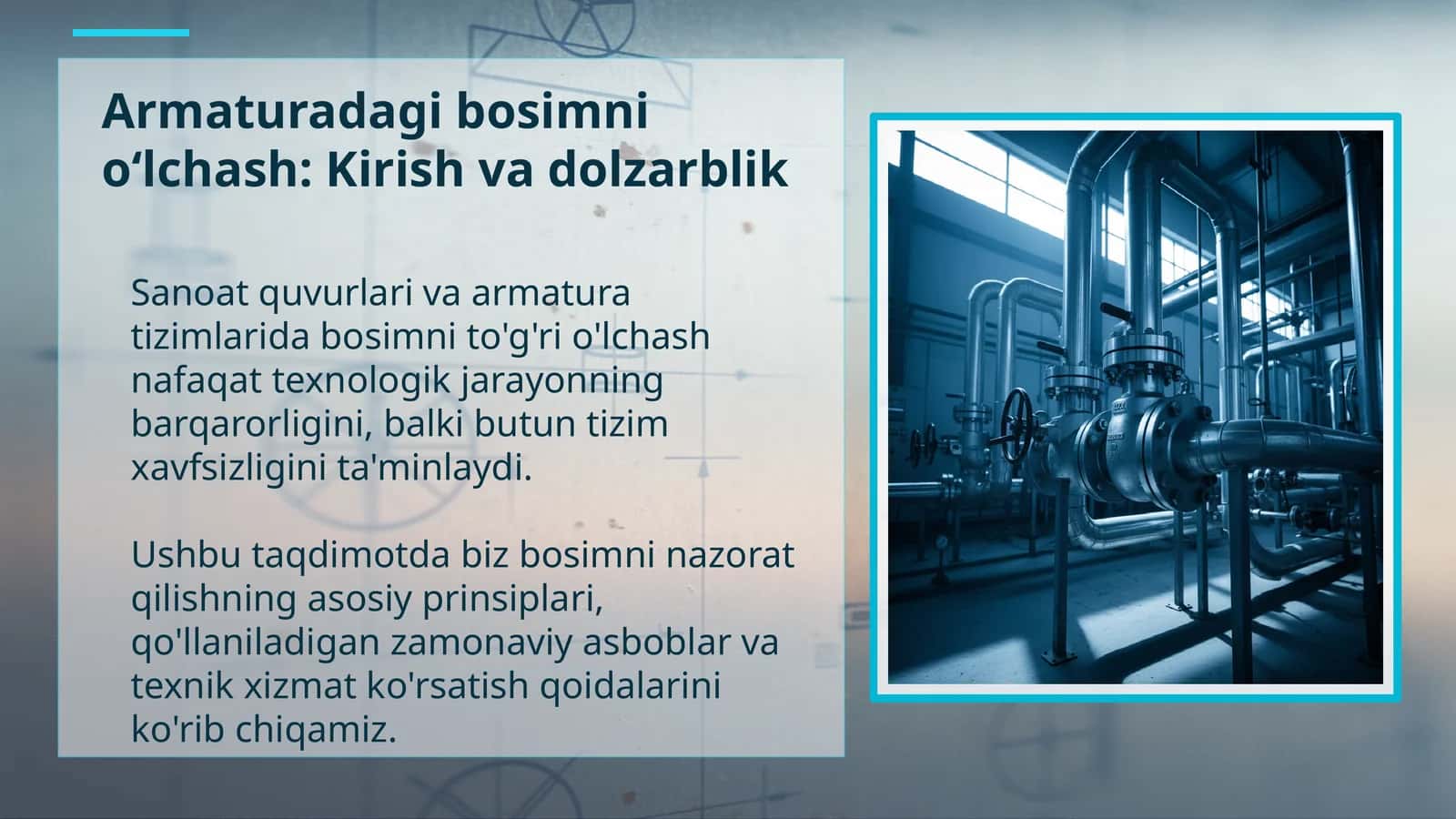Bosimni o‘lchash