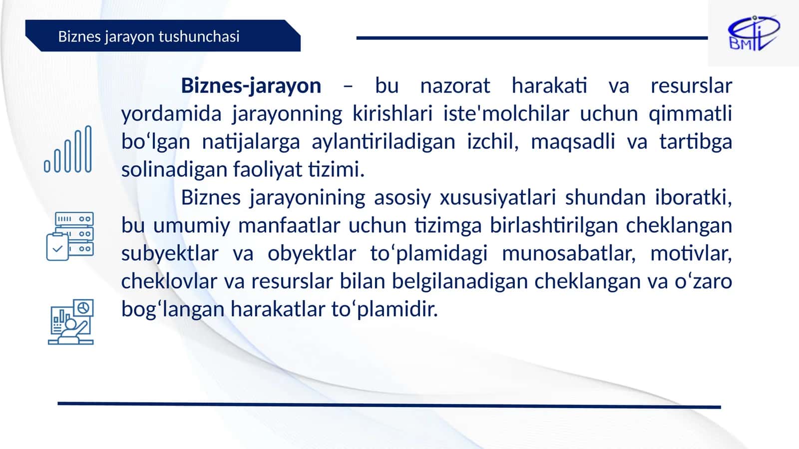 Biznes jarayonlarini modellashtirish metodologiyalari