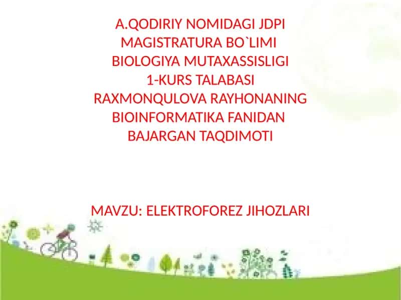 Elektroforez Jihozlari
