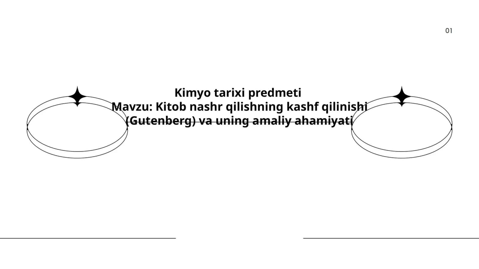 Kimyo tarixi predmeti