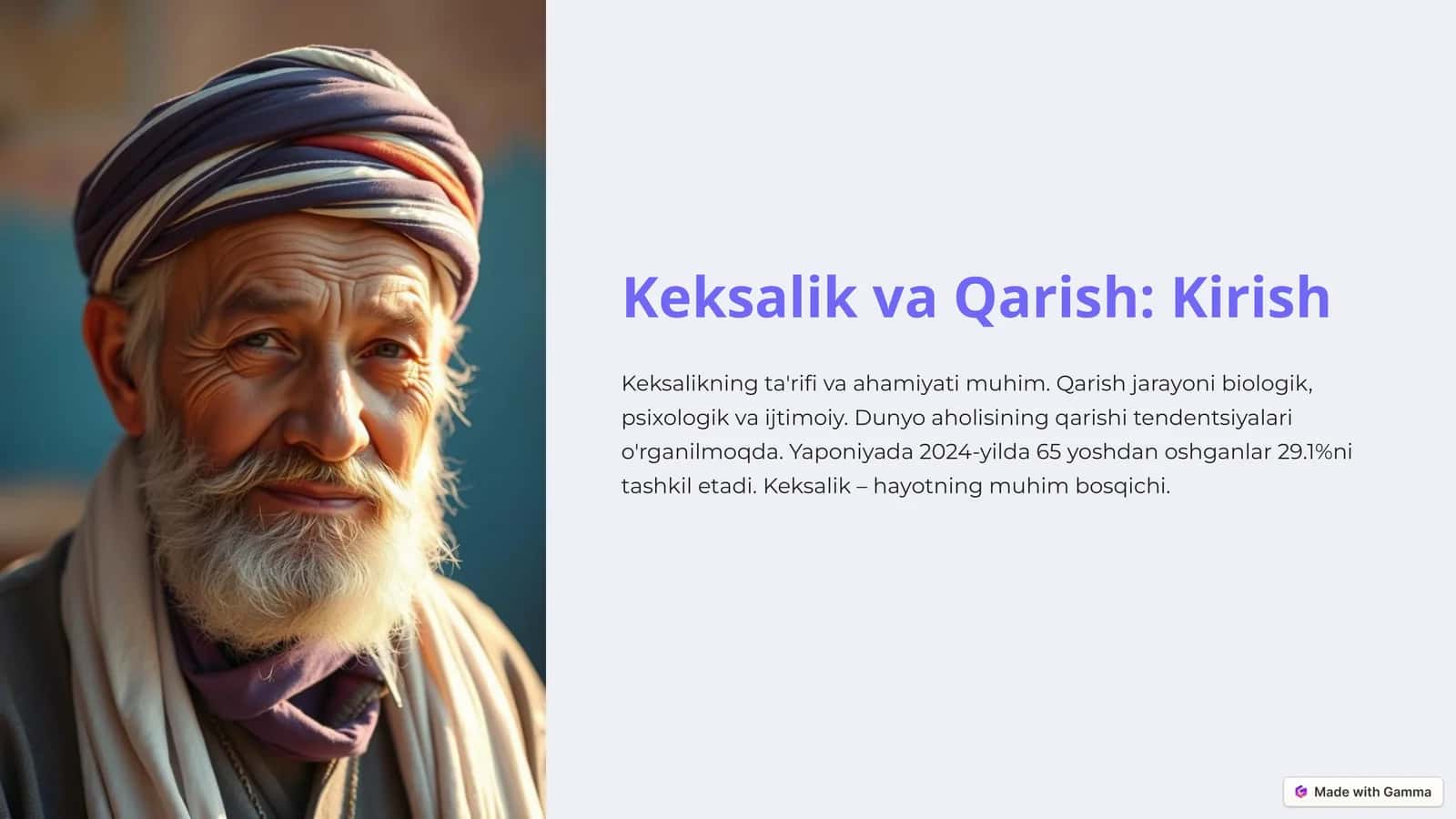 Keksalik va Qarish