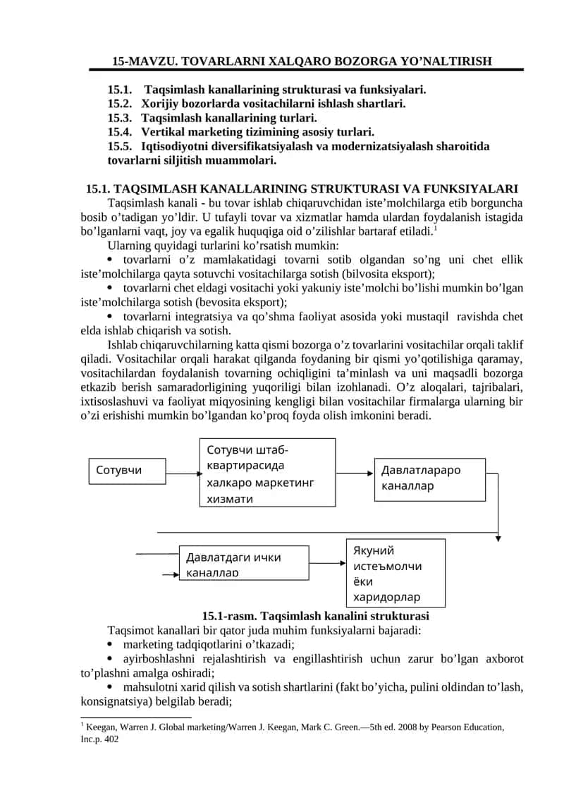 Taqsimlash kanallari