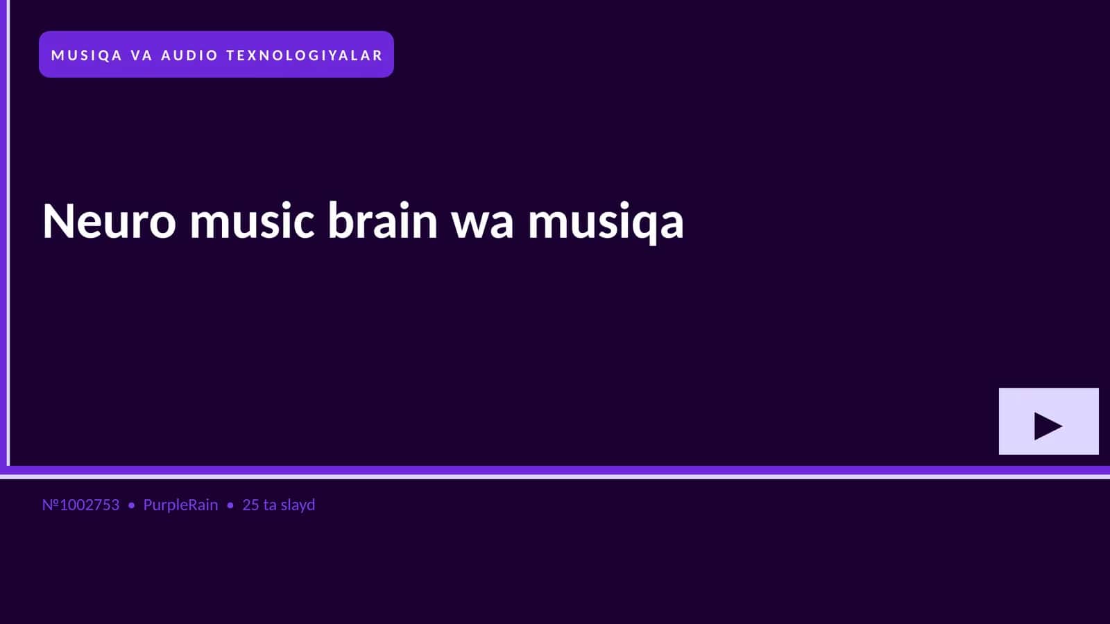 Neuro music brain wa musiqa