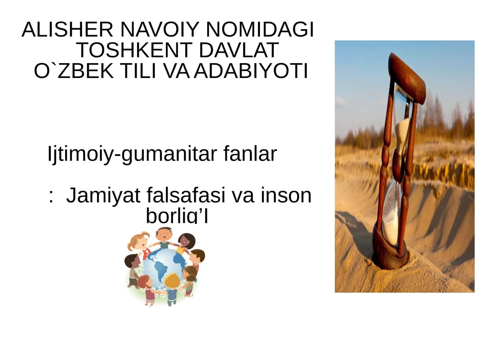 Jamiyat va Tarix - Falsafiy Jihatlari