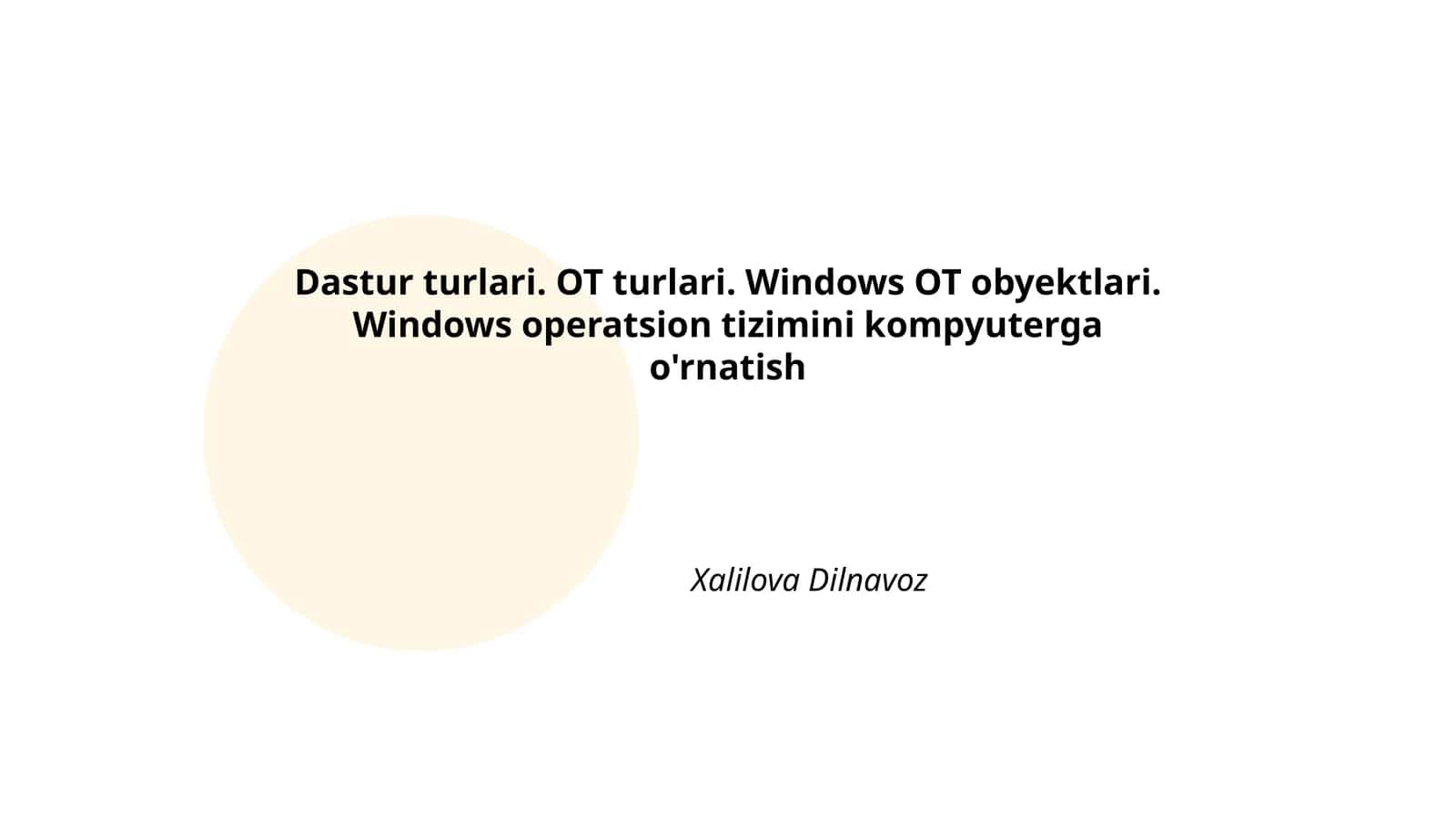 Dastur turlari