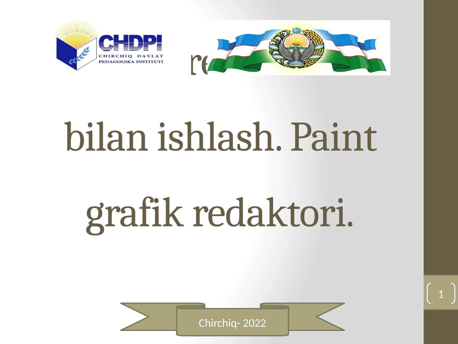Paint grafik redaktori