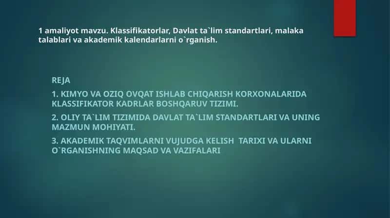 Kimyo va oziq-ovqatish