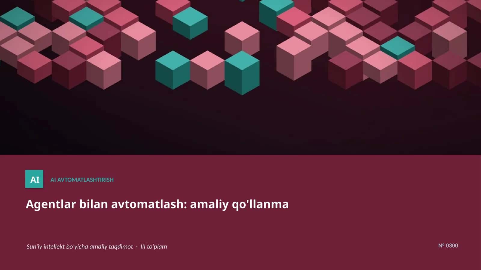 AI AVTOMATLASHTIRISH