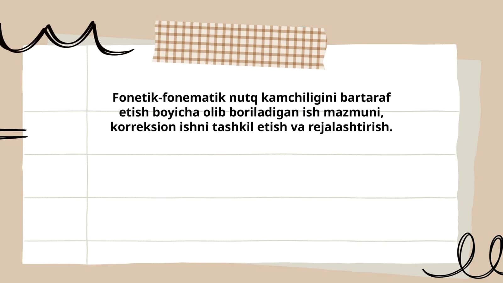 Fonetik-fonematik nutq kamchiliklarining turlari va ularni aniqlash usullari