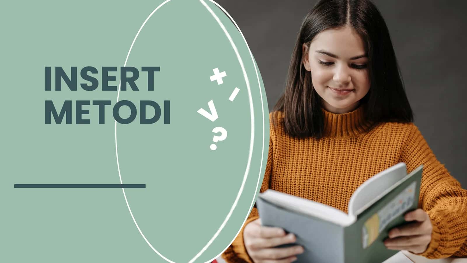INSERT METODI