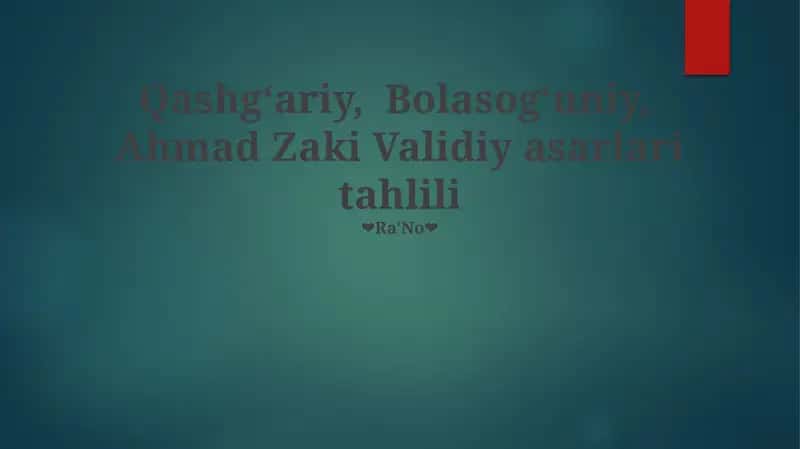 Qutadgʻu Bilig: Falsafiy va Siyosiy Tahlil