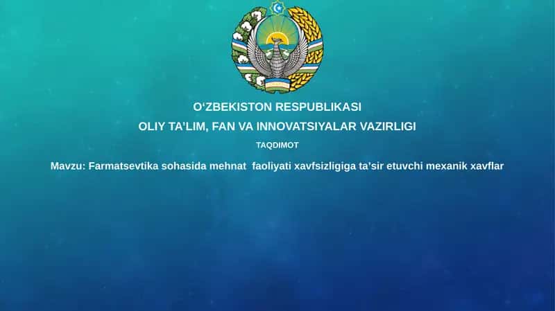 Mexanik xavflar va xalqaro atrofidagi hodisalar