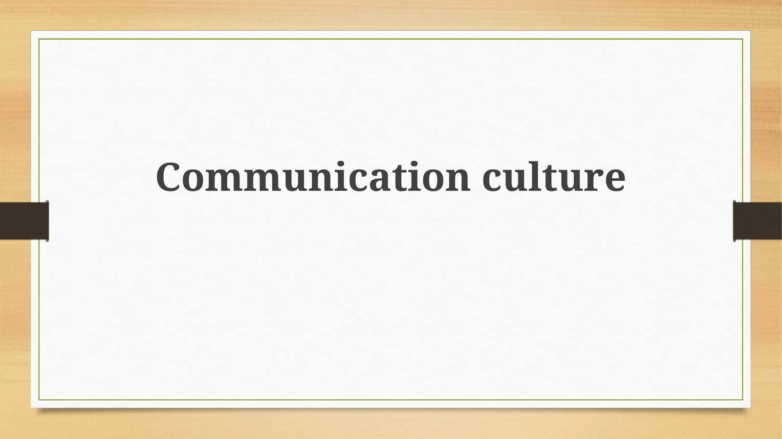 Communicationculture