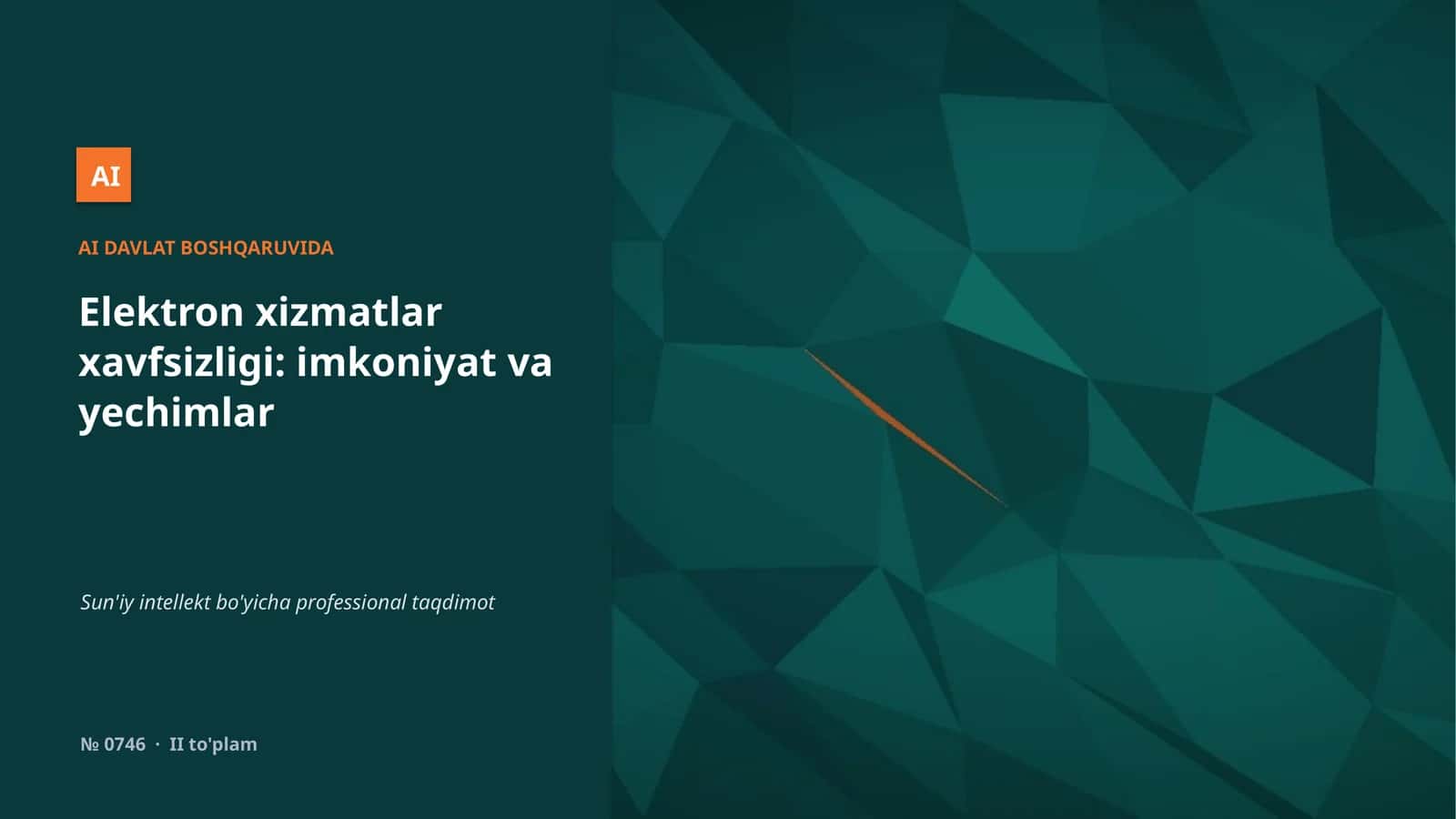 AI DAVLAT BOSHQARUVIDA