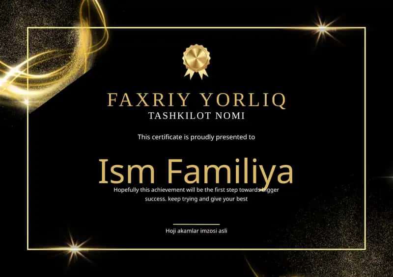 FAXRIY YORLIQ