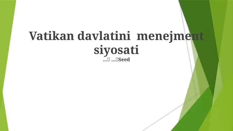 Seed