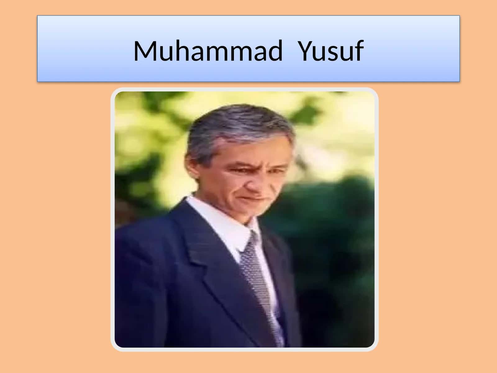 Muhammad Yusuf