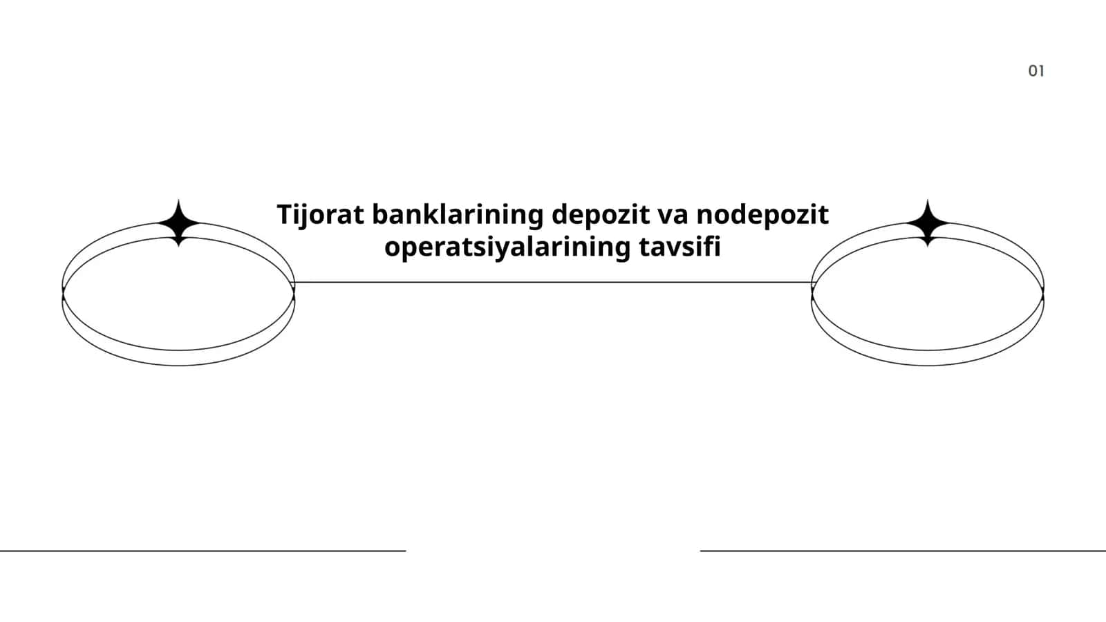 Tijorat banklarining depozit va nodepozit operatsiyalarining tavsifi